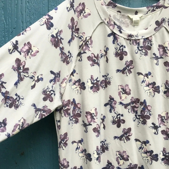 NWT Caslon Long Sleeve Floral Top Plus Size 2X - Picture 5 of 7